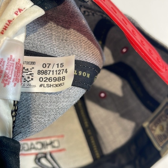 Mitchell & Ness Snap Back Chicago Bulls NBA Hat - Picture 8 of 8